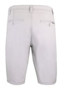 Męskie Szorty, Krótkie Spodenki - Pako Jeans - Beżowe. Kolor: wielokolorowy, beżowy, brązowy. Materiał: bawełna, elastan. Długość: krótkie. Sezon: lato. Styl: klasyczny