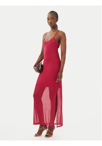 only - ONLY Sukienka letnia Magda 15372730 Czerwony ciemny Bodycon Fit. Kolor: czerwony. Materiał: syntetyk. Sezon: lato. Typ sukienki: bodycon #3
