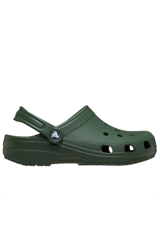 Klapki unisex Crocs Classic Clog 10001-3CM - zielone. Kolor: zielony. Materiał: materiał. Sezon: lato