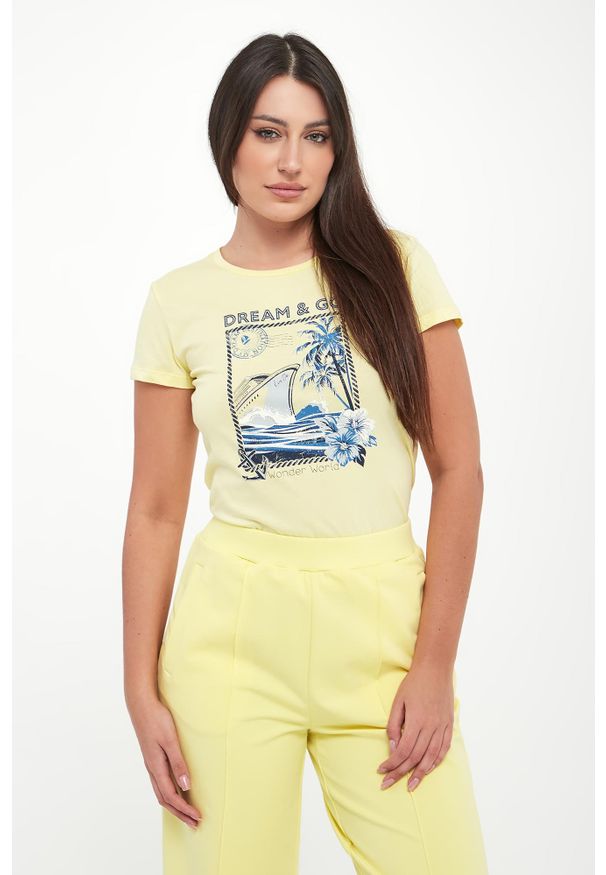 Liu Jo - T-shirt damski LIU JO