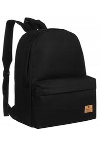 Plecak sportowy Peterson PTN BULKA czarny. Kolor: czarny. Materiał: materiał. Styl: sportowy