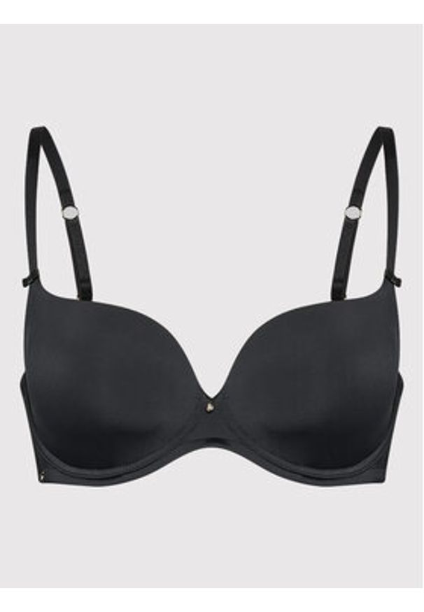 SELMARK - Selmark Biustonosz z fiszbiną Etna 10517 Czarny. Kolor: czarny. Materiał: syntetyk