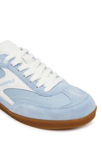 Karl Lagerfeld - KARL LAGERFELD Sneakersy KL63855 Niebieski. Kolor: niebieski. Materiał: skóra, zamsz