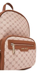 Nine West Plecak CEO-OLIVIA-I-B24334 Brązowy. Kolor: brązowy. Materiał: materiał
