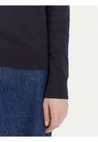 TOMMY HILFIGER - Tommy Hilfiger Sweter WW0WW42049 Granatowy Regular Fit. Kolor: niebieski. Materiał: syntetyk #2