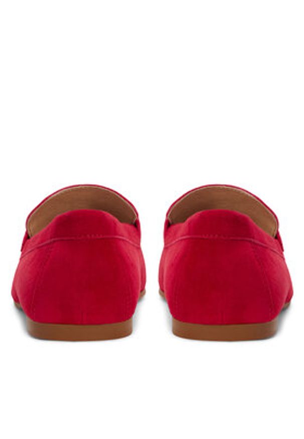 Lauren Ralph Lauren - LAUREN RALPH LAUREN Lordsy 802946809006 Czerwony. Kolor: czerwony. Materiał: skóra, zamsz