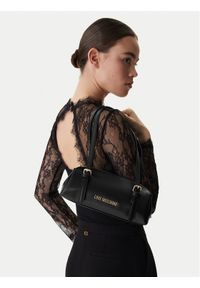 Love Moschino - LOVE MOSCHINO Torebka JC4101PP1OLY0000 Czarny. Kolor: czarny. Materiał: skórzane #1