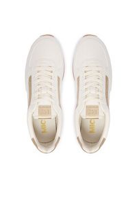 MICHAEL Michael Kors Sneakersy Cindy 43T6CDFS2L Kremowy. Kolor: kremowy. Materiał: skóra #3