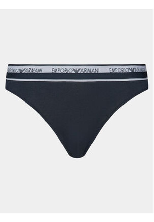 Emporio Armani Underwear Komplet 2 par fig brazylijskich 163337 4R227 00135 Granatowy. Kolor: niebieski. Materiał: bawełna