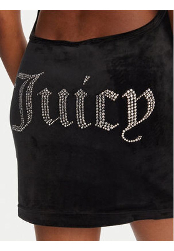 Juicy Couture Sukienka koktajlowa JCWED125326 Czarny Slim Fit. Kolor: czarny. Materiał: syntetyk. Styl: wizytowy