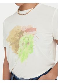 only - ONLY T-Shirt 15303212 Biały Regular Fit. Kolor: biały. Materiał: syntetyk #3
