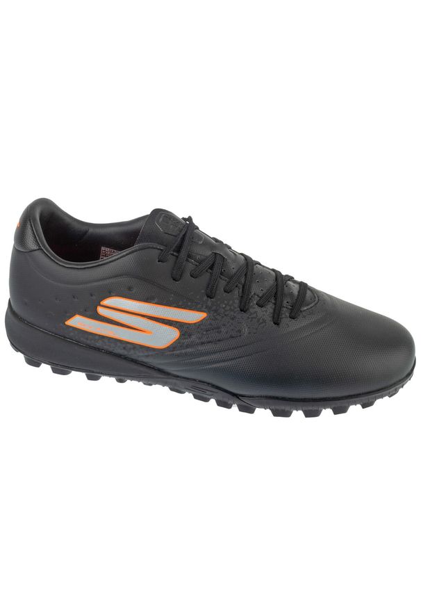 skechers - Buty piłkarskie turfy męskie, Razor 1.5 Academy TF. Kolor: czarny. Sport: piłka nożna