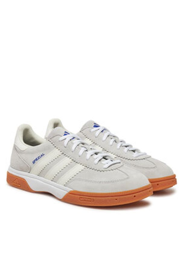 Adidas - adidas Buty halowe Handball Spezial JP9800 Beżowy. Kolor: beżowy. Materiał: zamsz, skóra. Sport: piłka ręczna