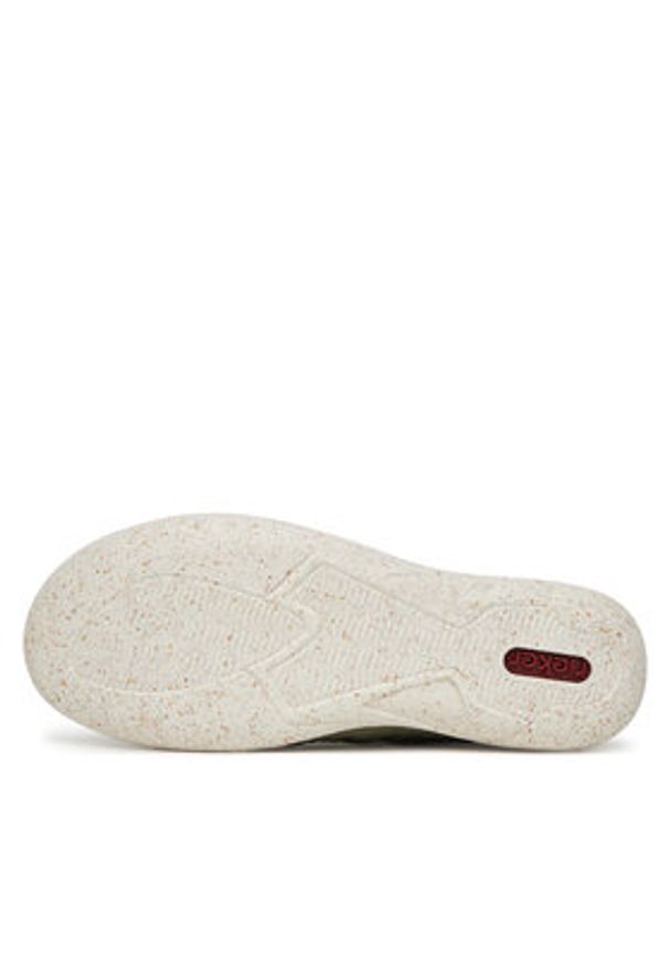 Rieker Półbuty 54551-52 Zielony. Kolor: zielony. Materiał: materiał