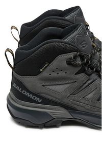 salomon - Salomon Trekkingi X Ultra 360 Leather Mid Gore-Tex L47570800 Czarny. Kolor: czarny. Materiał: materiał. Technologia: Gore-Tex. Sport: turystyka piesza #5