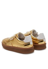 Steve Madden Sneakersy Euphoria SM11003591 Złoty. Kolor: złoty. Materiał: skóra #2