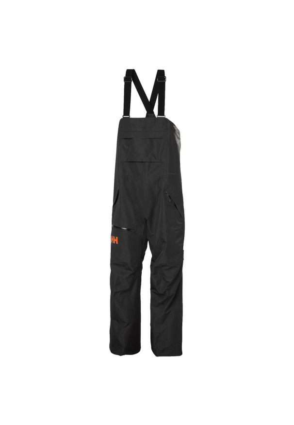 Spodnie narciarskie z szelkami Helly Hansen Elevation Infin Shell. Kolor: czarny. Sezon: zima. Sport: narciarstwo