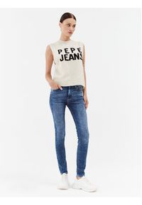 Pepe Jeans Jeansy Regent PL204171 Niebieski Skinny Fit. Kolor: niebieski