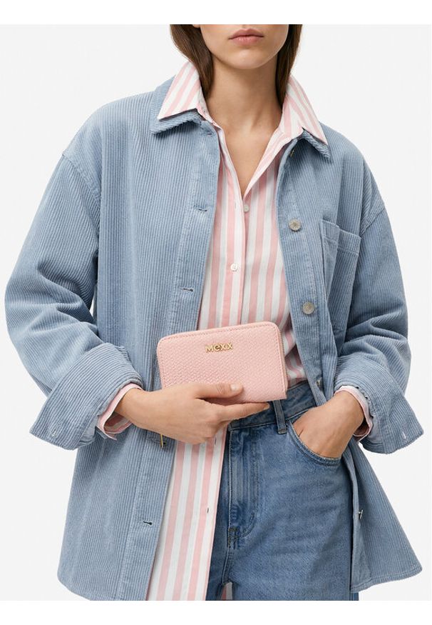 MEXX Portfel CEO-MEXX-W1-002-SS26 Różowy. Kolor: różowy. Materiał: skóra