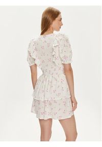 Gina Tricot Sukienka letnia 22230 Écru Regular Fit. Materiał: syntetyk. Sezon: lato