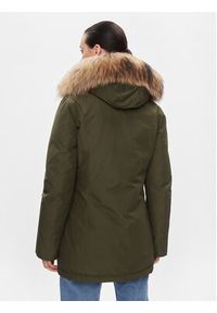 Woolrich Kurtka zimowa Arctic Raccoon CFWWOU0538FRUT0001 Zielony Regular Fit. Kolor: zielony. Materiał: bawełna. Sezon: zima #8