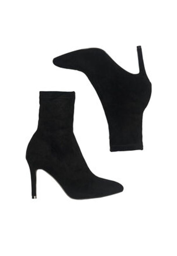 Jenny Fairy Botki CYNTHIA WYL3604-2 Czarny. Kolor: czarny. Materiał: materiał