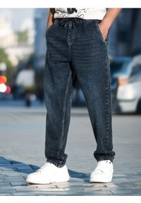 Sinsay - Jeansy LOOSE FIT - niebieski. Kolor: niebieski