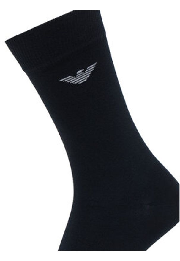 Emporio Armani Underwear Skarpety długie EM000554 AF14446 MB082 Niebieski. Kolor: niebieski. Materiał: bawełna