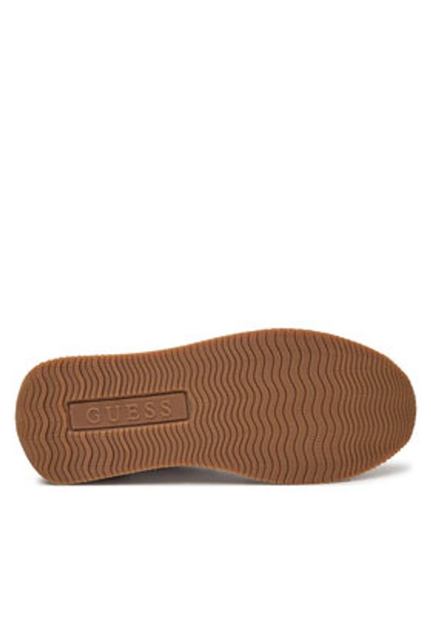Guess Sneakersy FLPSKR SUE12 Różowy. Kolor: różowy. Materiał: skóra