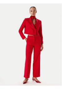 Tatuum Marynarka Renetakia T2508.025 Czerwony Slim Fit. Kolor: czerwony. Materiał: syntetyk