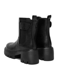 Nine West Botki CEO-FARIDA-01 Czarny. Kolor: czarny. Materiał: materiał #4