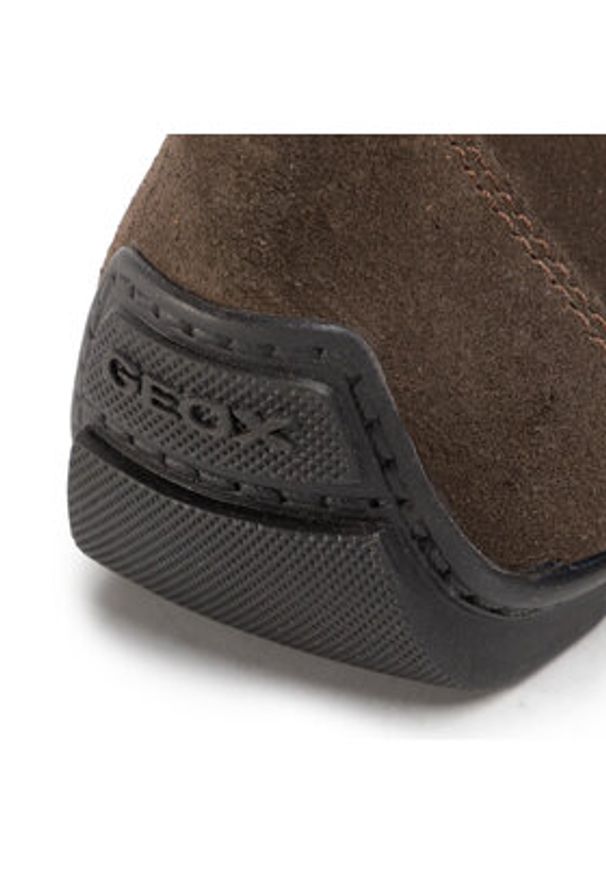 Geox Mokasyny U Moner V U1144V 00022 C6009 Brązowy. Kolor: brązowy. Materiał: skóra, zamsz