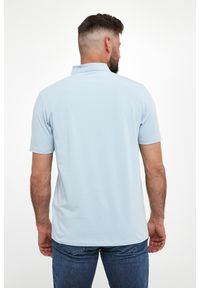 Karl Lagerfeld - Polo męskie z logo KARL LAGERFELD. Typ kołnierza: polo
