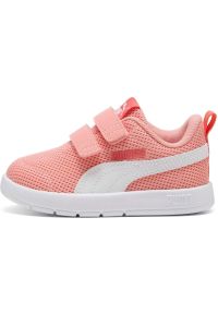 Adidasy Puma Courtflex V3 Mesh Inf Clyde Royal-puma W, Dzieci. Kolor: różowy. Materiał: mesh