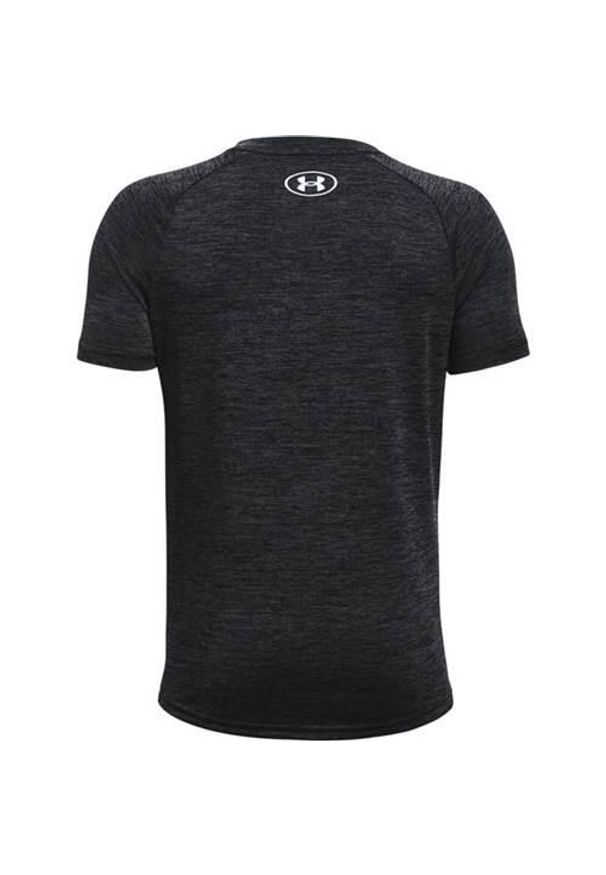 Koszulka sportowa dziewczęca Under Armour Tech 2.0. Kolor: czarny. Długość rękawa: krótki rękaw. Długość: krótkie