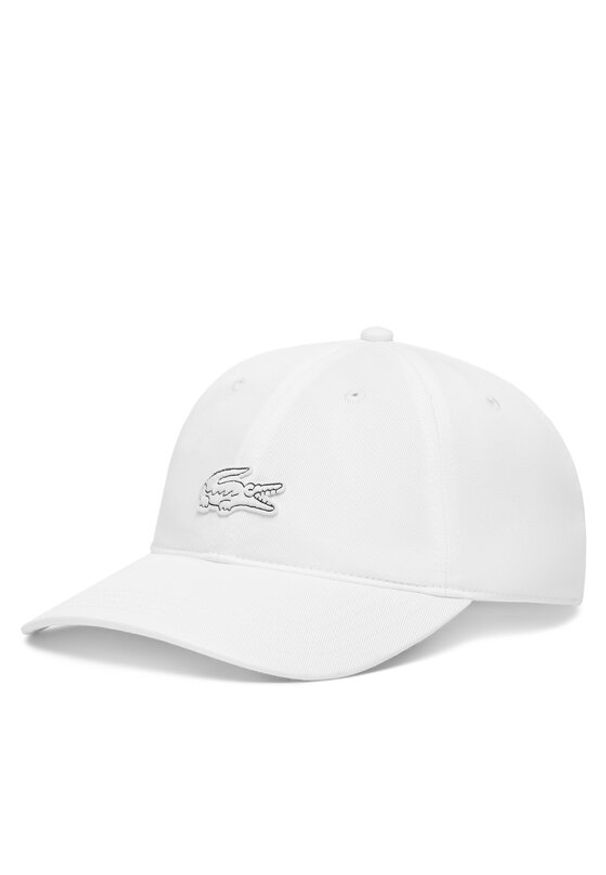 Lacoste Czapka z daszkiem RK1910 Biały. Kolor: biały. Materiał: bawełna