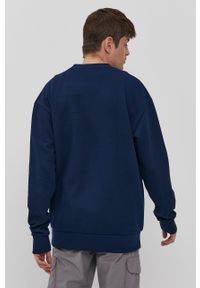 adidas Originals Bluza bawełniana męska kolor granatowy z nadrukiem. Kolor: niebieski. Materiał: bawełna. Wzór: nadruk #4