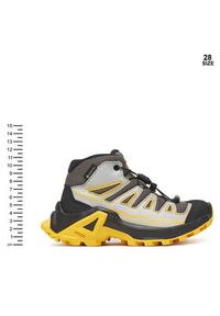 salomon - Salomon Trekkingi X Ultra Mid Gore-Tex L47746000 Szary. Kolor: szary. Materiał: materiał. Technologia: Gore-Tex. Sport: turystyka piesza #6