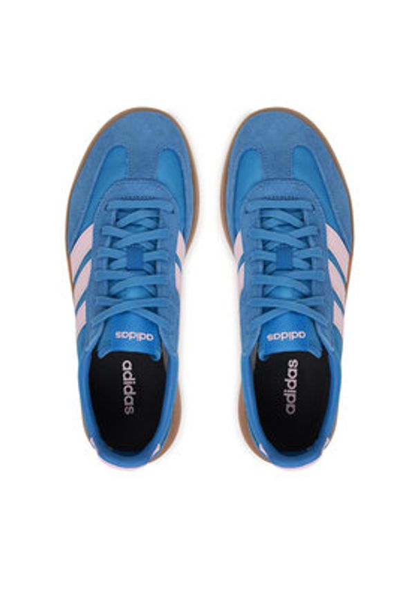 Adidas - adidas Sneakersy Barreda Decode IH1442 Niebieski. Kolor: niebieski. Materiał: skóra, zamsz