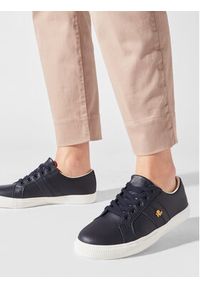 Lauren Ralph Lauren Tenisówki Janson II 802849533001 Granatowy. Kolor: niebieski. Materiał: skóra #7