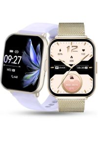 Rubicon - Zegarek Damski SMARTWATCH RUBICON RNCF46 z dwoma paskami. Rodzaj zegarka: smartwatch