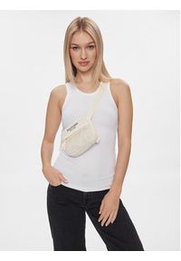 TOMMY HILFIGER - Tommy Hilfiger Saszetka Monotype Crossover AU0AU01838 Beżowy. Kolor: beżowy. Materiał: materiał #3