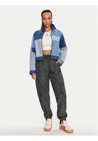 Adidas - adidas Kurtka jeansowa KSENIASCHNAIDER IU2464 Niebieski Loose Fit. Kolor: niebieski. Materiał: bawełna #5