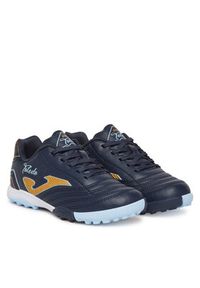 Joma Buty do piłki nożnej Toledo Jr 2503 TOJS2503TF Granatowy. Kolor: niebieski. Materiał: skóra #3