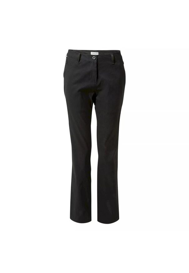 CRAGHOPPERS - Spodnie Damskie Kiwi Pro II. Kolor: czarny. Sezon: lato. Sport: turystyka piesza