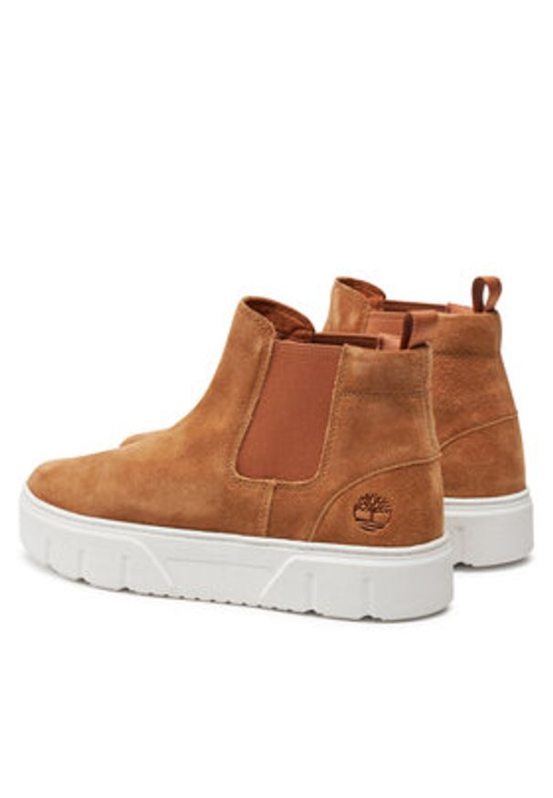 Timberland Sztyblety Laurel Court TB0A41VJEIZ1 Beżowy. Kolor: beżowy. Materiał: zamsz, skóra