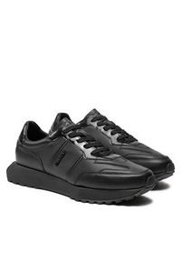 Calvin Klein Sneakersy Low Top Lace Up Lth W/ Hf HM0HM01479 Czarny. Kolor: czarny #4