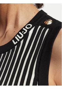 Liu Jo Sport Top TA6064 MS55N Czarny Regular Fit. Kolor: czarny. Materiał: syntetyk. Styl: sportowy #4