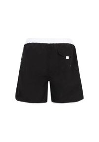 Urban Classics - Męskie Spodenki Kąpielowe W Stylu Retro. Kolor: biały, czarny, wielokolorowy. Styl: retro