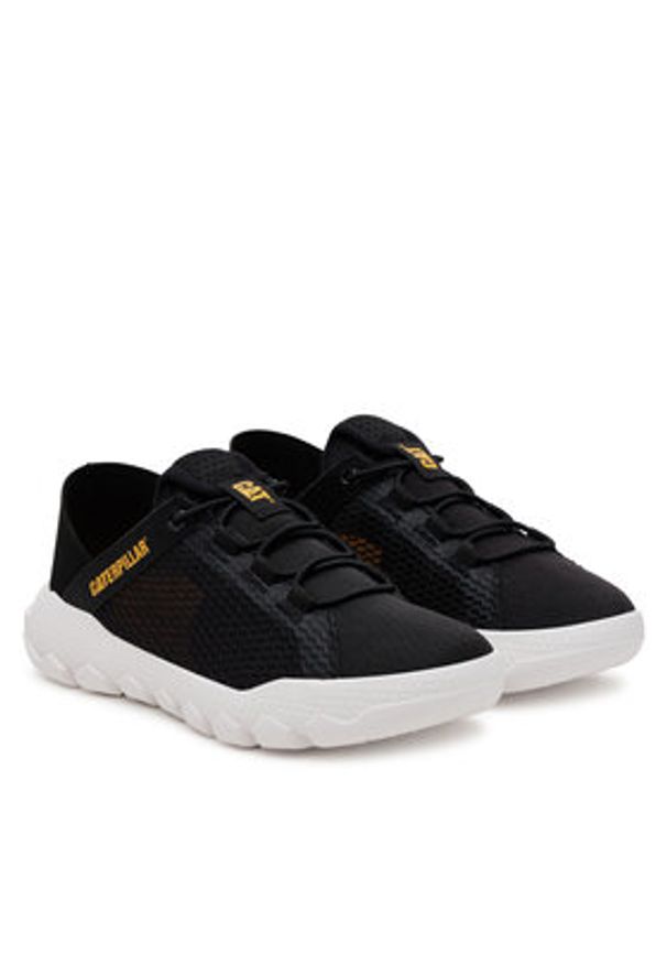 CATerpillar Sneakersy Hex Lite Vent P726253 Czarny. Kolor: czarny. Materiał: materiał